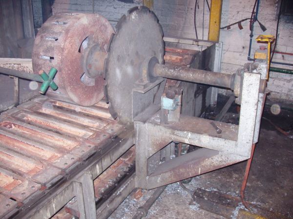 Alumiuium pouring wheel